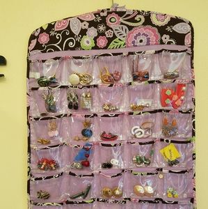Vera Bradley jewelry hanging organizer